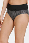 Zivame Anti-Microbial High Rise Full Coverage Tummy Tucker Hipster Panty (Pack of 2) - Multicolor — thumbnail 6